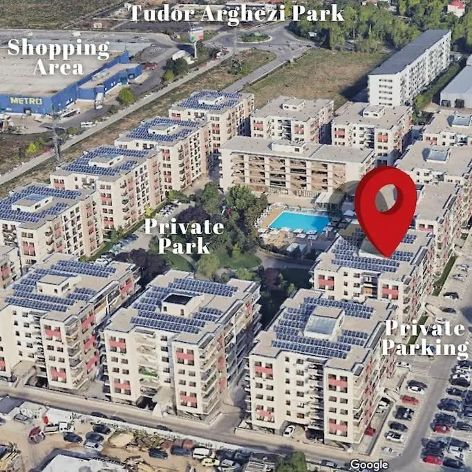 בוקרשט Apartment Solar 50, Private Parking, 2 Bedroom